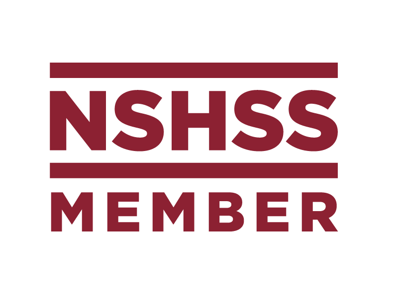 National Society of High School Scholars member badge